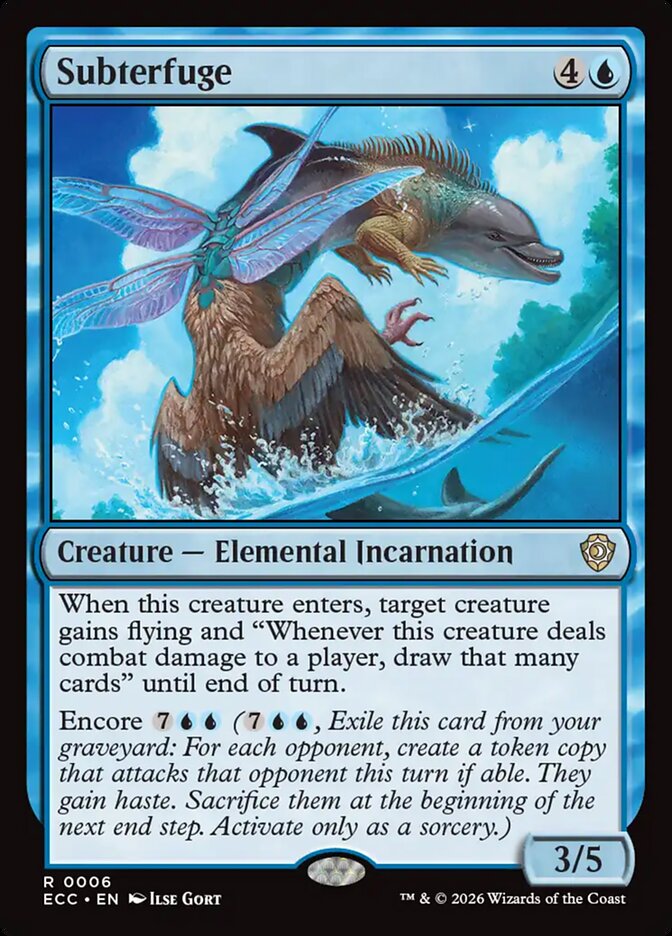Subterfuge 6 (Commander: Lorwyn Eclipsed) 