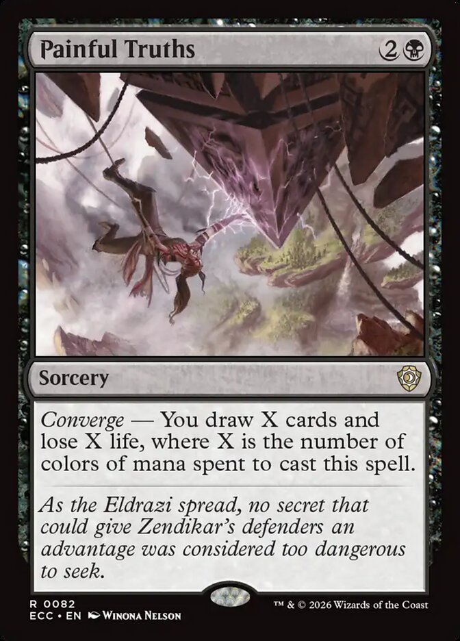 Painful Truths 82/176 (Commander: Lorwyn Eclipsed) 