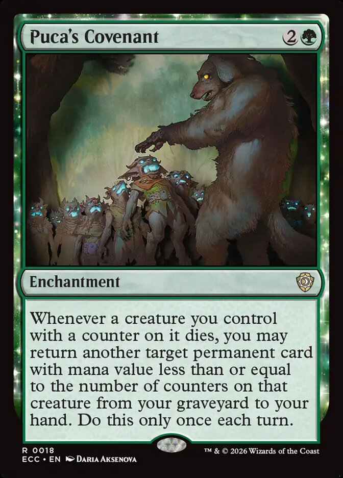 Puca's Covenant 18/176 (Commander: Lorwyn Eclipsed) 