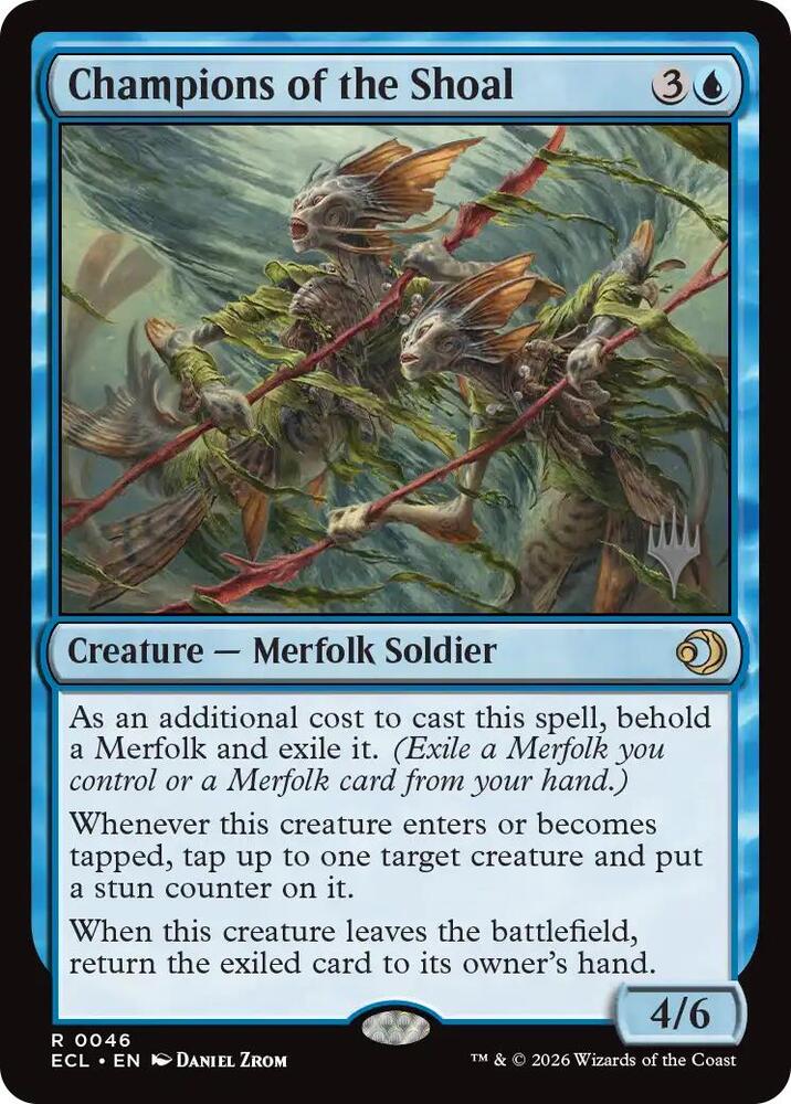 Champions of the Shoal 46p/87 (Promo Pack: Lorwyn Eclipsed) 