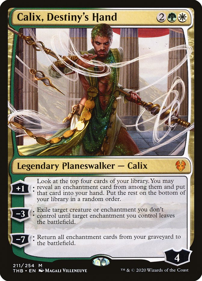 Calix, Destiny's Hand 211/254 (Theros Beyond Death)  - Foil