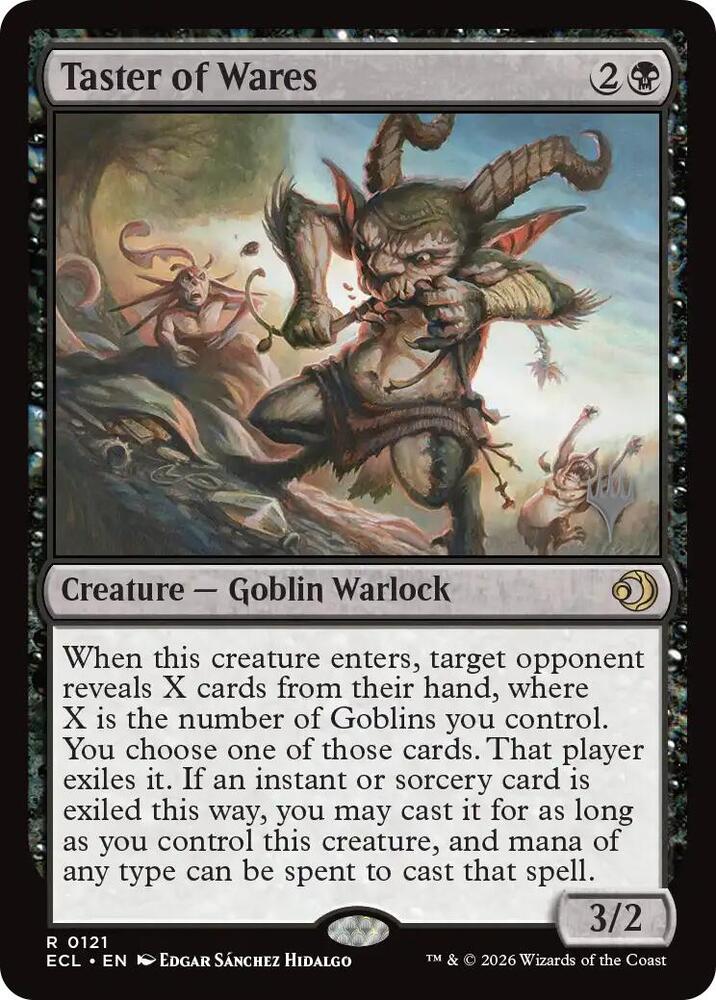 Taster of Wares 121p/87 (Promo Pack: Lorwyn Eclipsed) 