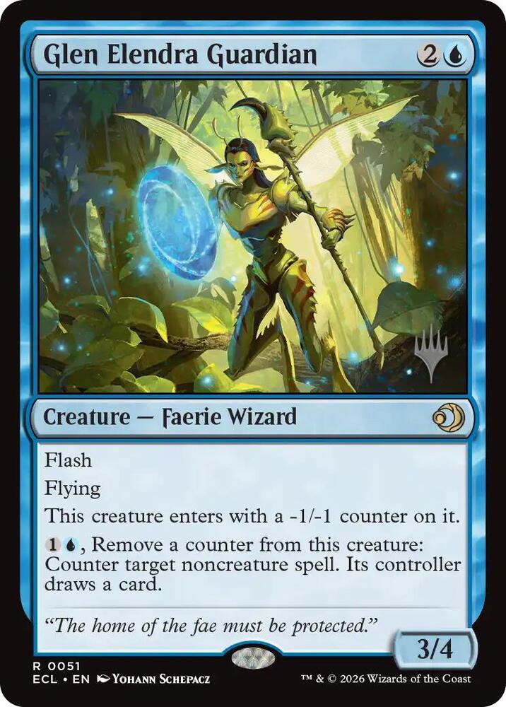 Glen Elendra Guardian 51p/87 (Promo Pack: Lorwyn Eclipsed) 