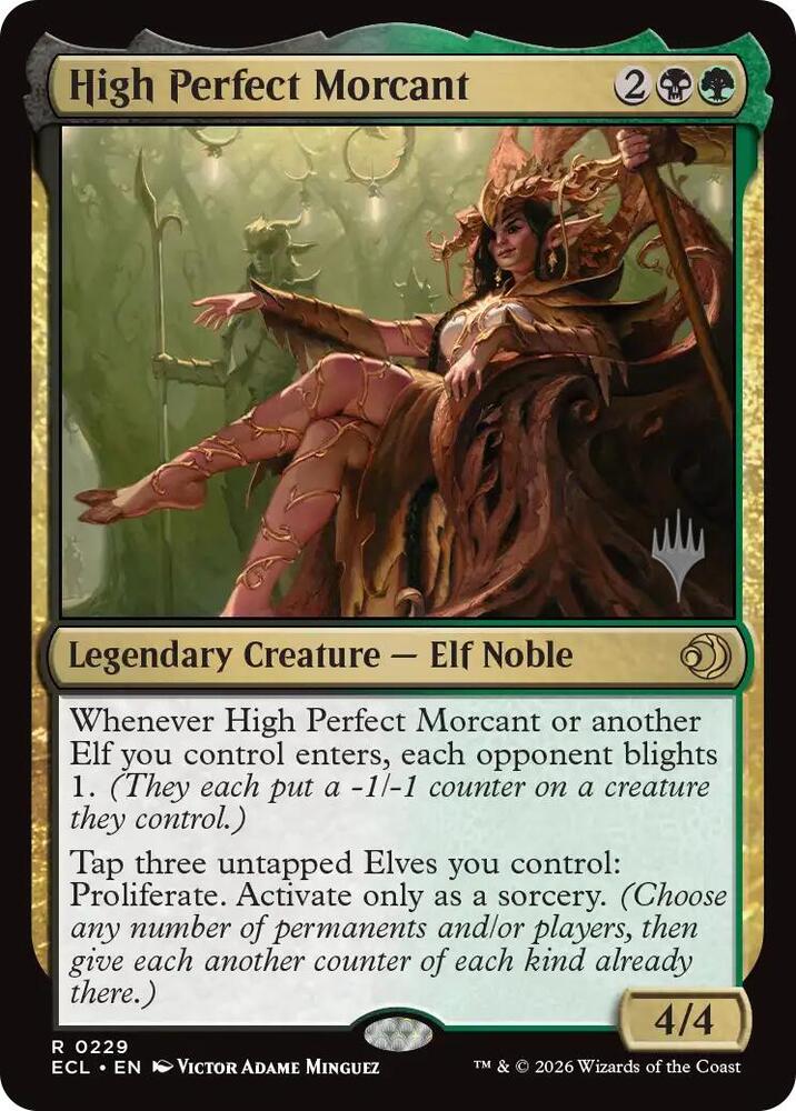 High Perfect Morcant 229p/87 (Promo Pack: Lorwyn Eclipsed)  - Foil