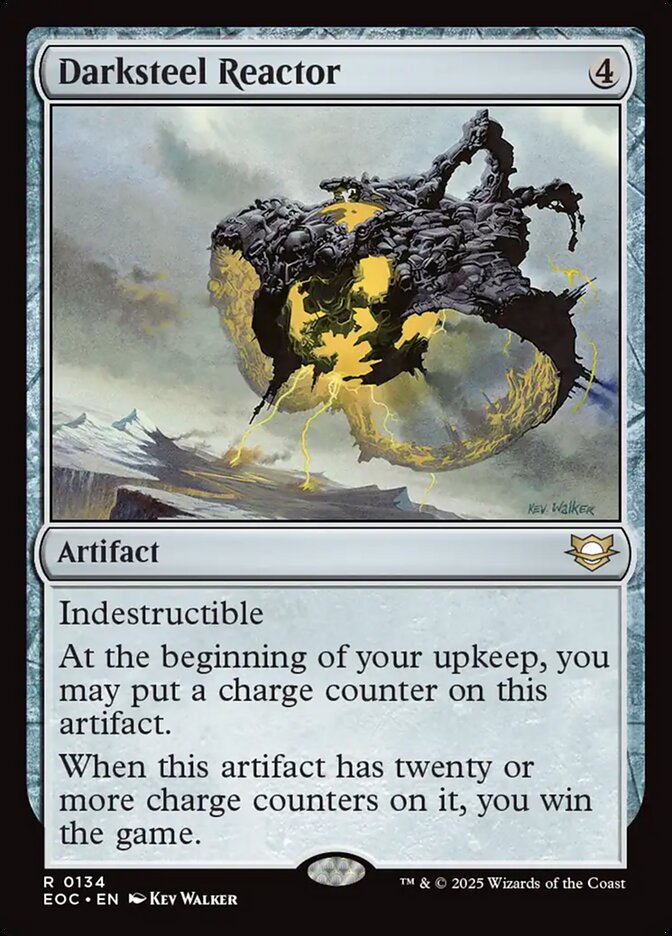 Darksteel Reactor 134 (Commander: Edge of Eternities) 