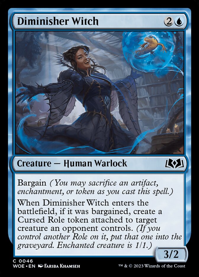 Diminisher Witch 46/276 (Wilds of Eldraine) 