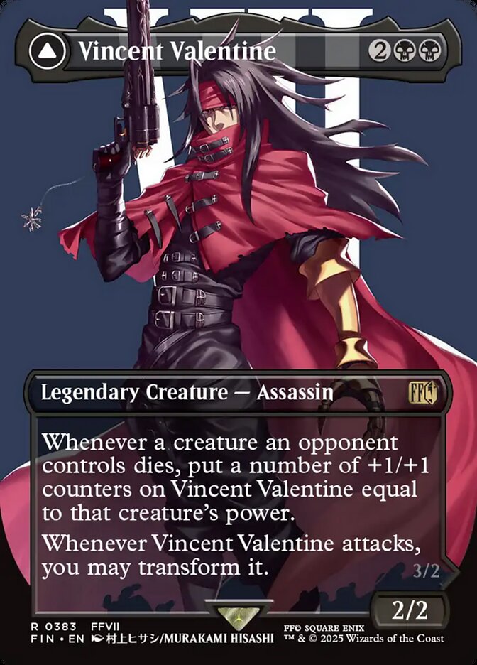 Vincent Valentine // Galian Beast 383 (FINAL FANTASY)  - Borderless Foil