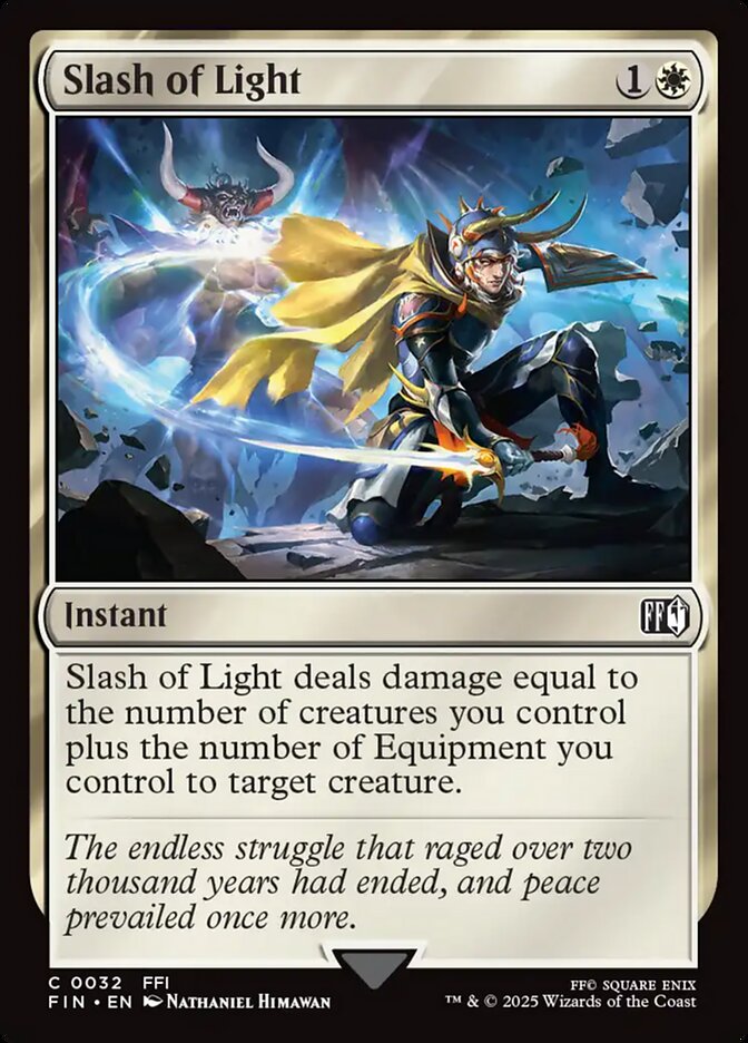 Slash of Light 32/309 (FINAL FANTASY)  - Foil
