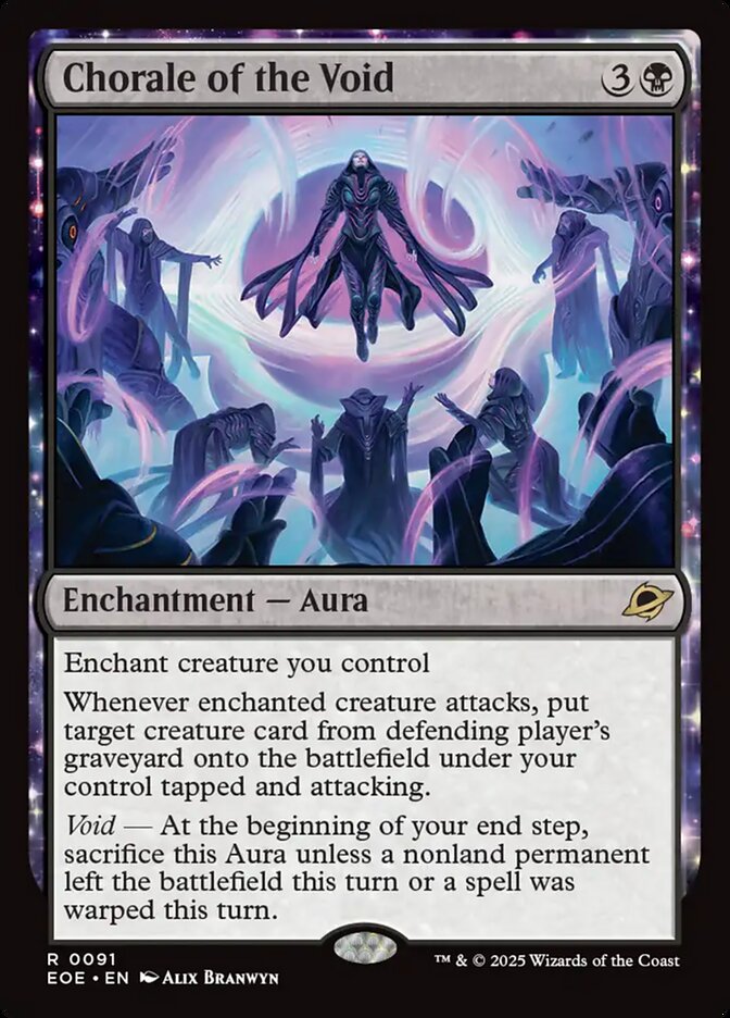 Chorale of the Void 91/276 (Edge of Eternities)  - Foil