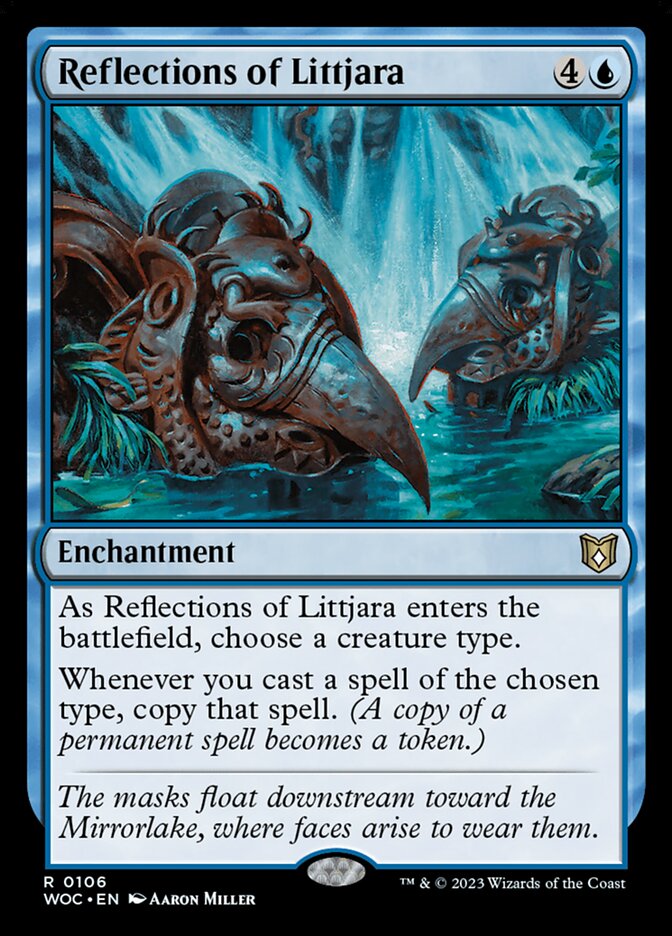 Reflections of Littjara 106/173 (Commander: Wilds of Eldraine) 