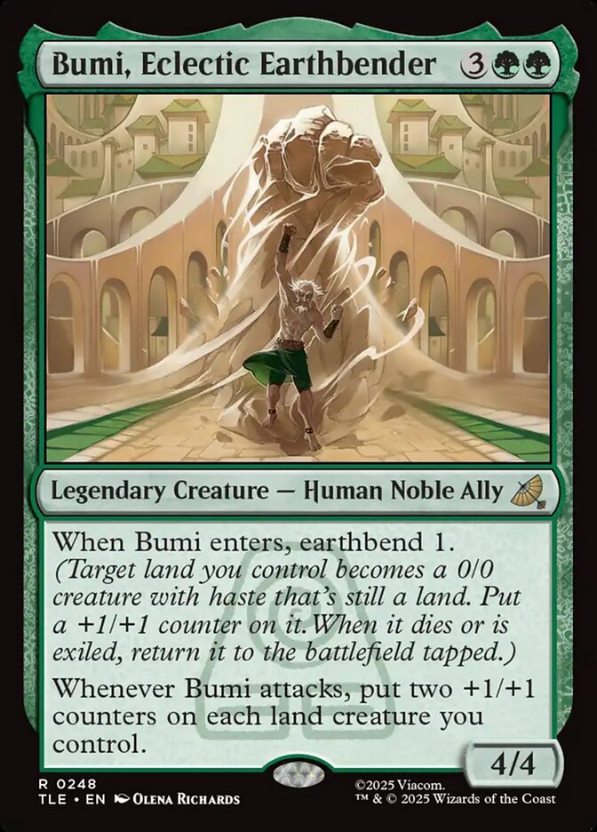 Bumi, Eclectic Earthbender 248 (Avatar: The Last Airbender: Eternal-Legal) 