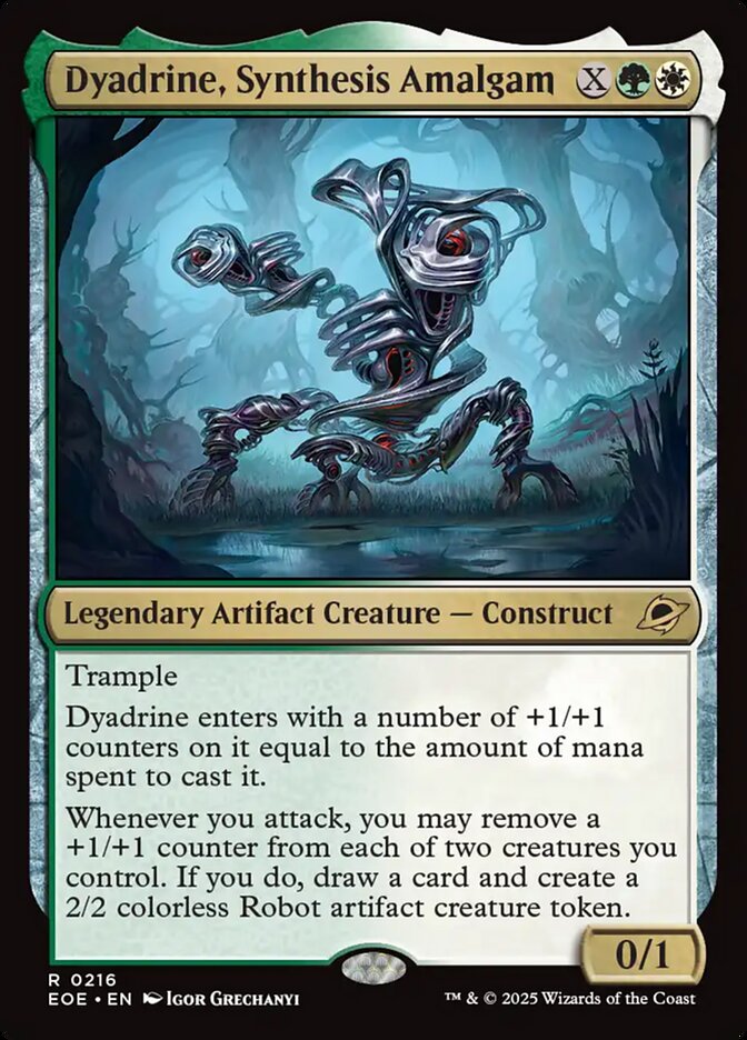 Dyadrine, Synthesis Amalgam 216 (Edge of Eternities)  - Foil