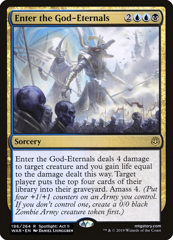 Enter the God-Eternals 196/264 (War of the Spark) 