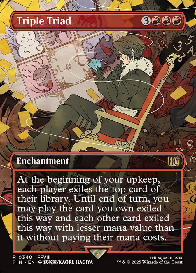 Triple Triad 340 (FINAL FANTASY)  - Borderless Foil