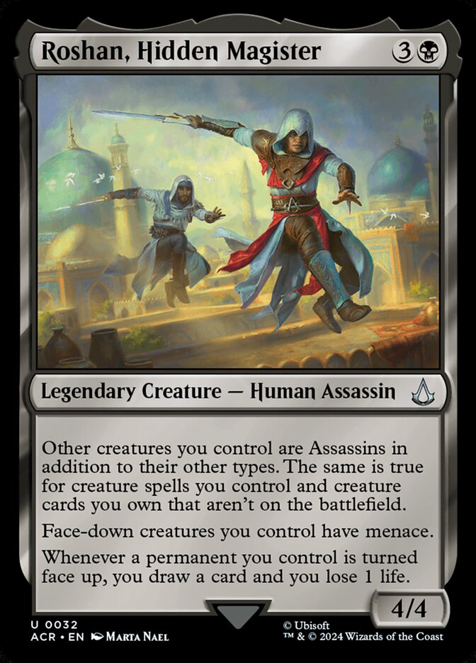 Roshan, Hidden Magister 32 (Universes Beyond: Assassin's Creed)  - Foil