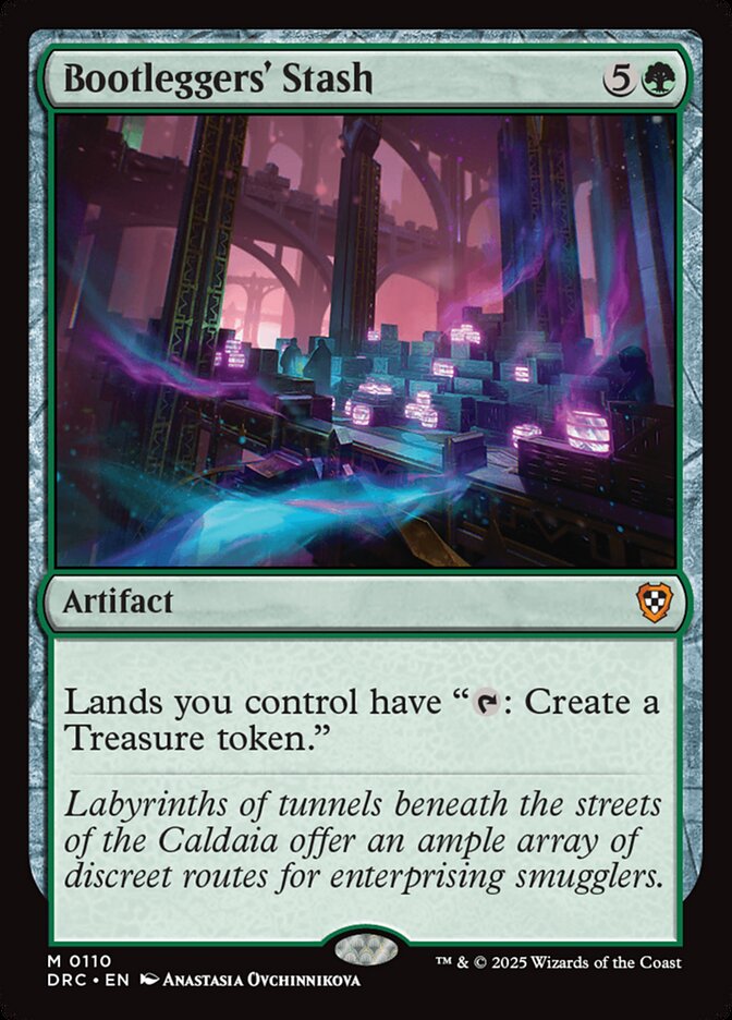 Bootleggers' Stash 110/187 (Commander: Aetherdrift) 
