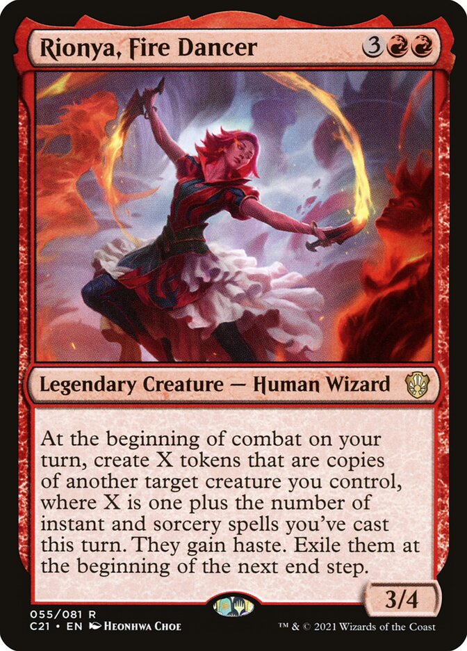 Rionya Fire Dancer 55 (Commander 2021) 
