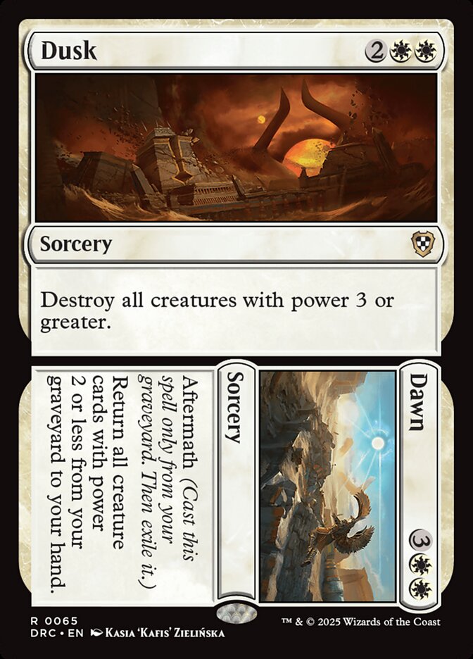 Dusk // Dawn 65 (Commander: Aetherdrift) 