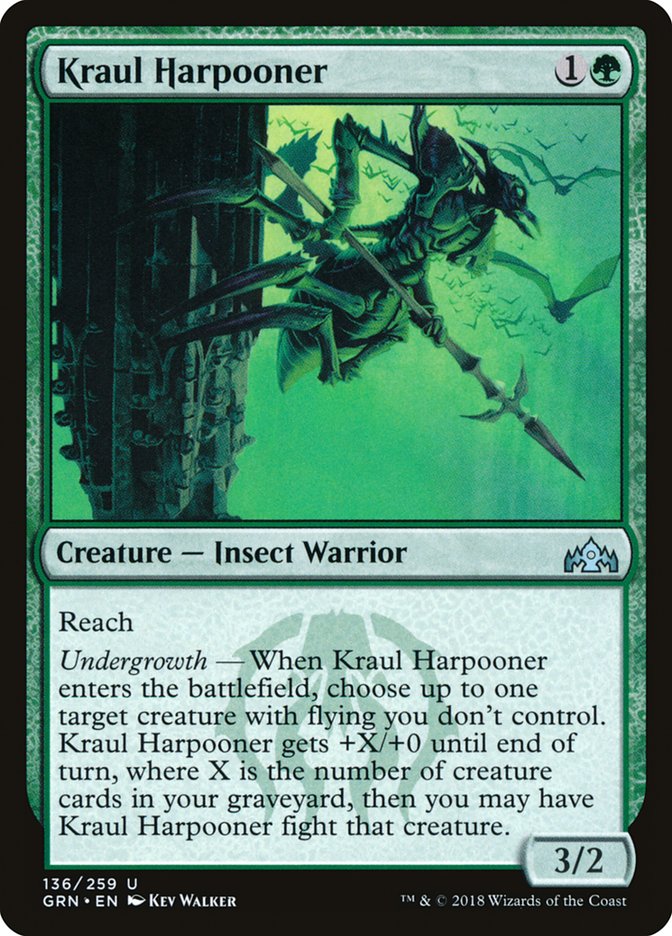 Kraul Harpooner 136 (Guilds of Ravnica) 