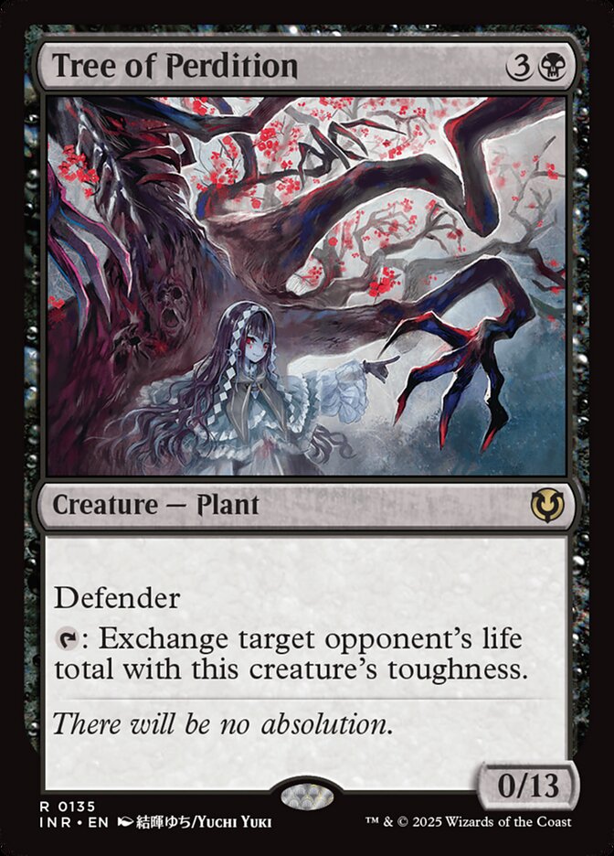 Tree of Perdition 135/287 (Innistrad Remastered)  - Foil