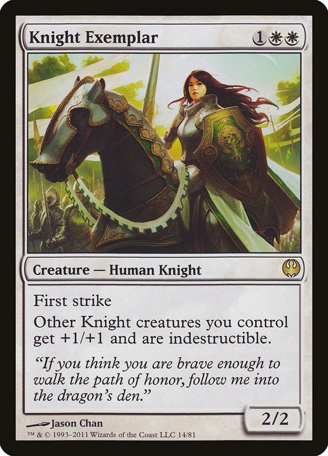 Knight Exemplar 14/81 (Duel Decks: Knights vs. Dragons) 