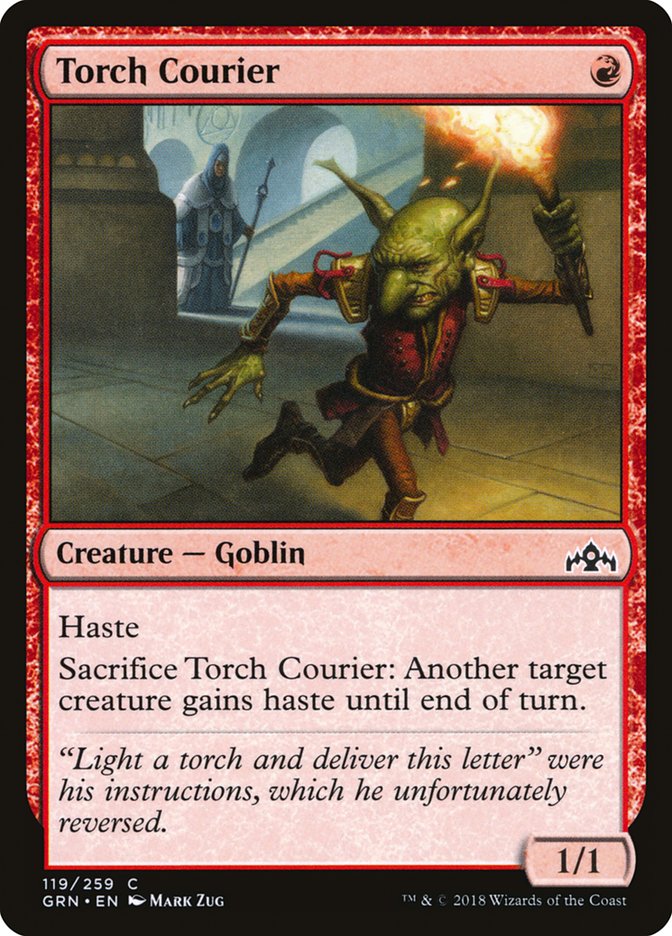 Torch Courier 119/259 (Guilds of Ravnica) 