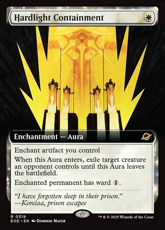 Hardlight Containment 319/276 (Edge of Eternities)  - Extended Art Foil