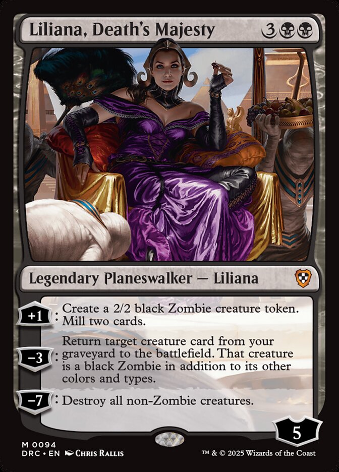Liliana, Death's Majesty 94 (Commander: Aetherdrift) 