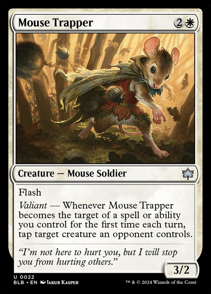 Mouse Trapper 22 (Bloomburrow) 