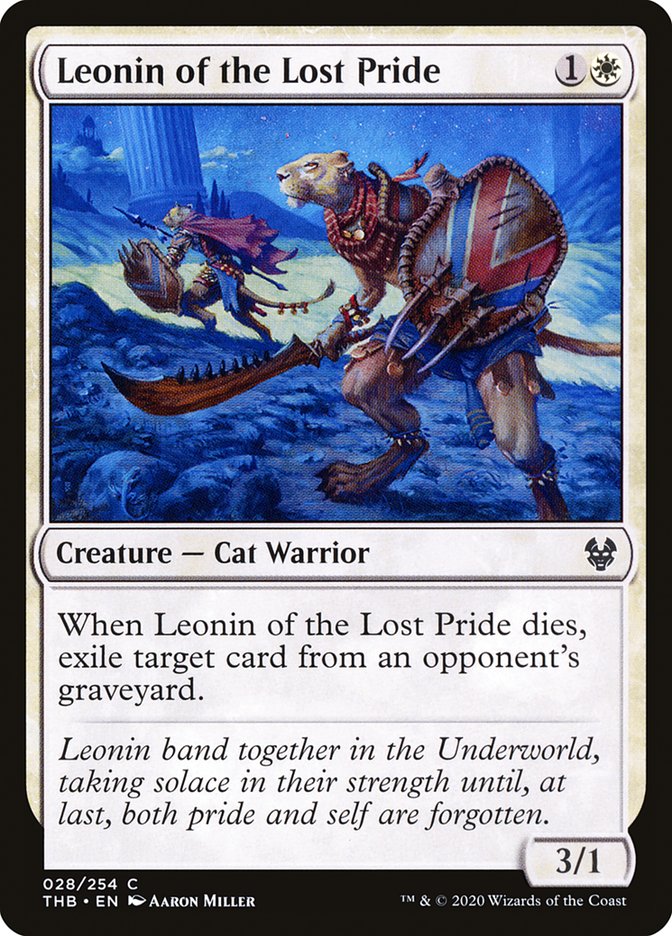 Leonin of the Lost Pride 28/254 (Theros Beyond Death) 