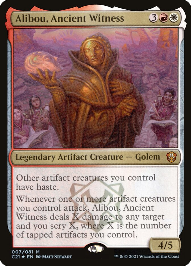 Alibou, Ancient Witness 7 (Commander 2021)  - Foil