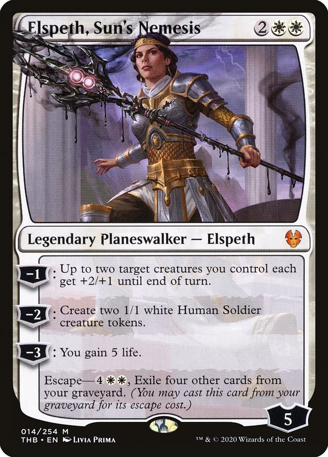 Elspeth, Sun's Nemesis 14/254 (Theros Beyond Death) 