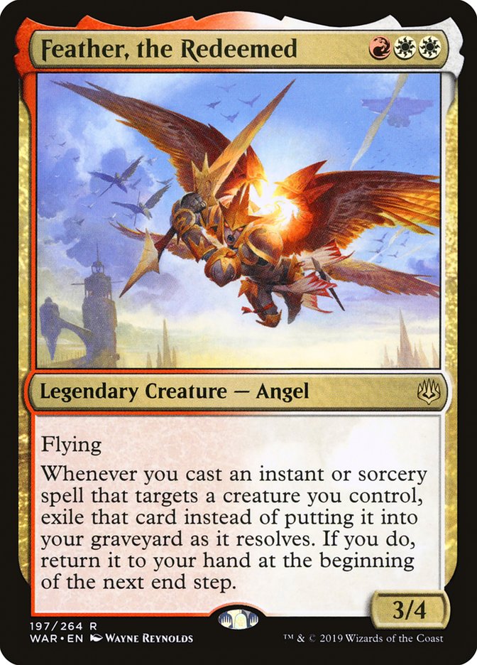 Feather, the Redeemed 197/264 (War of the Spark) 