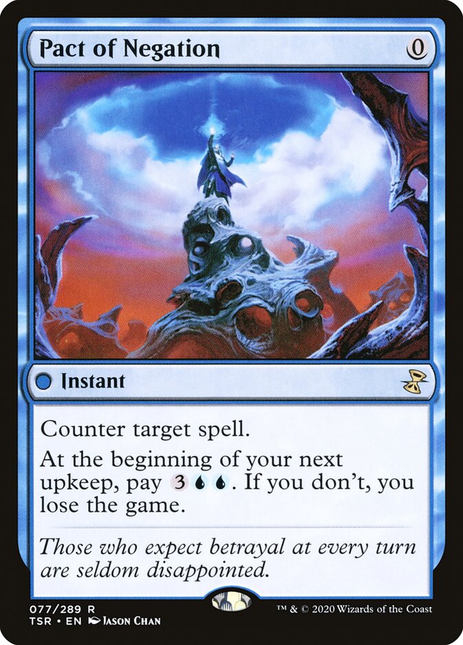 Pact of Negation 77 (Time Spiral: Remastered)  - Foil