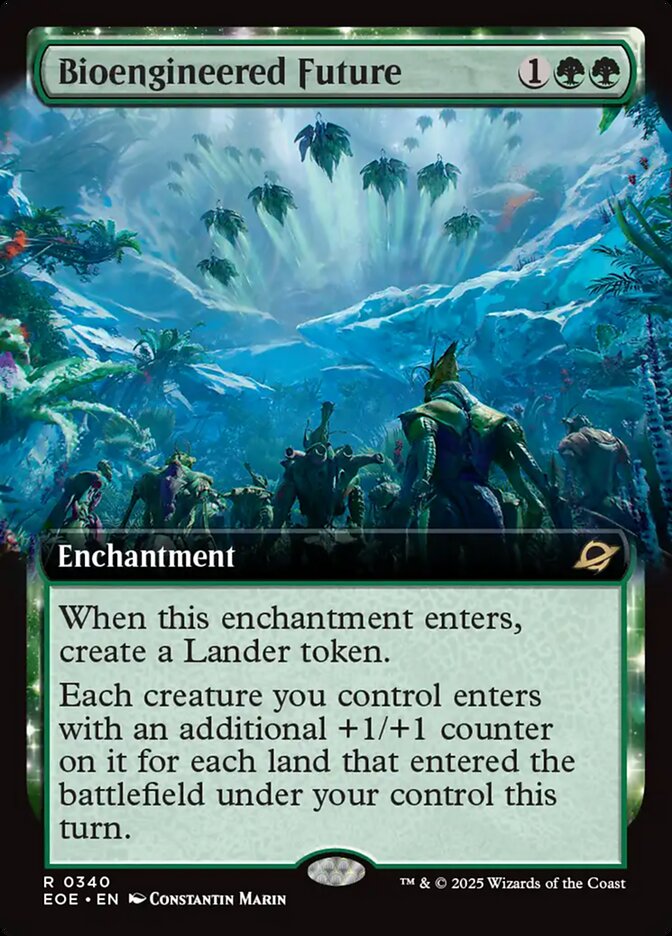 Bioengineered Future 340 (Edge of Eternities)  - Extended Art