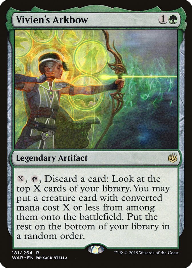 Vivien's Arkbow 181 (War of the Spark)  - Foil