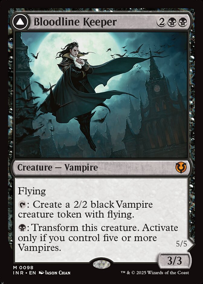 Bloodline Keeper // Lord of Lineage 98/287 (Innistrad Remastered)  - Foil