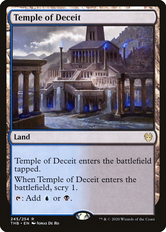 Temple of Deceit 245 (Theros Beyond Death) 