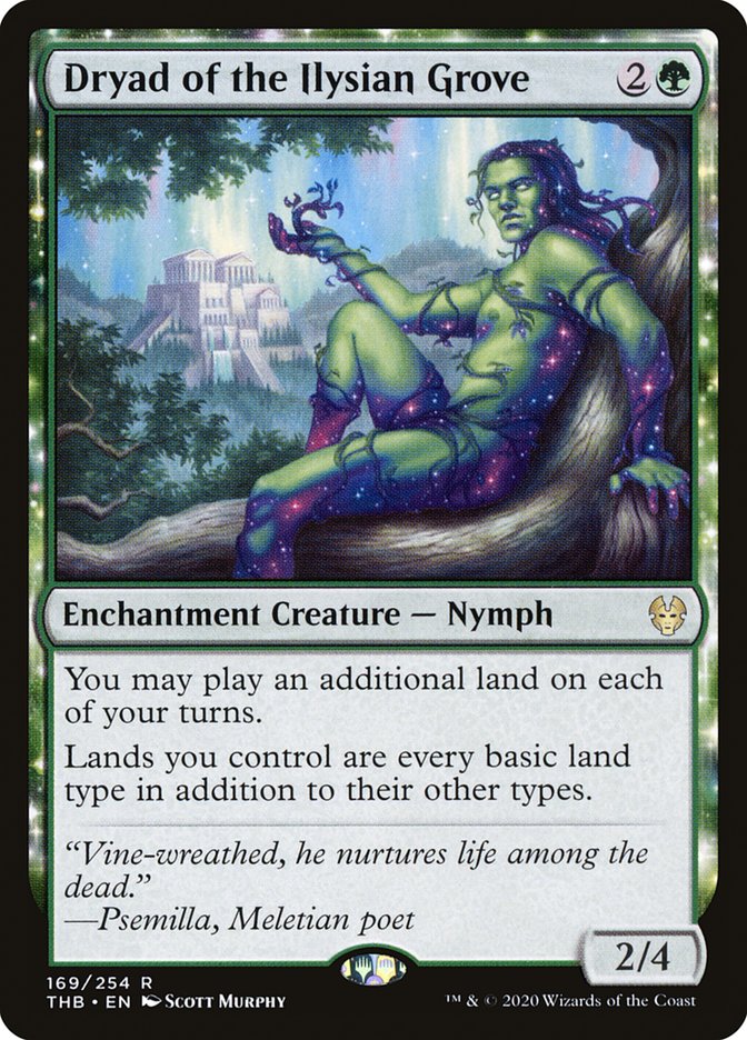 Dryad of the Ilysian Grove 169 (Theros Beyond Death) 