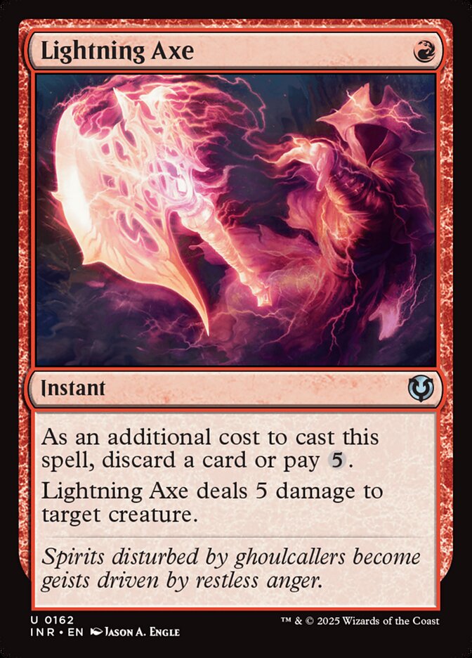 Lightning Axe 162/287 (Innistrad Remastered) 