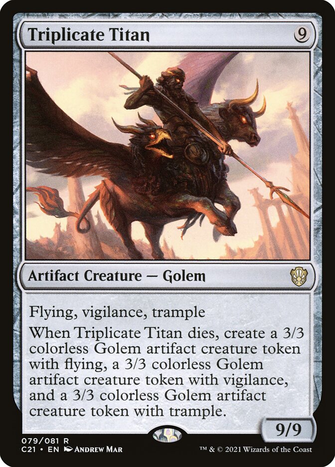 Triplicate Titan 79 (Commander 2021) 