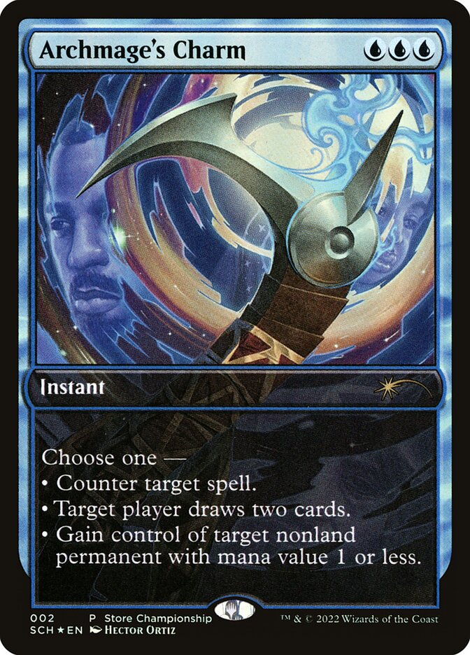 Archmage's Charm 2/49 (Game Day & Store Championship Promos)  - Foil