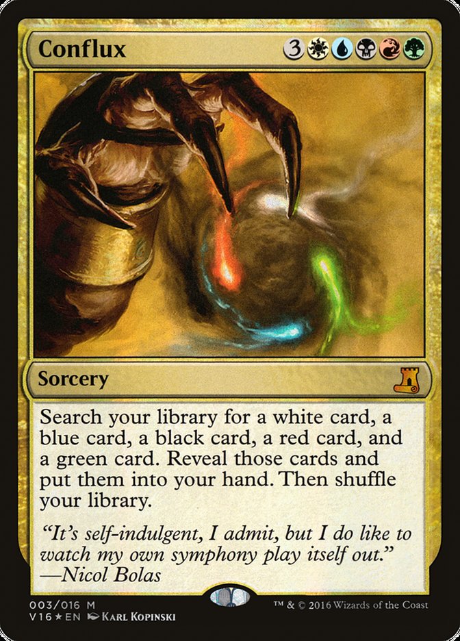 Conflux 3/16 (From the Vault: Lore)  - Foil