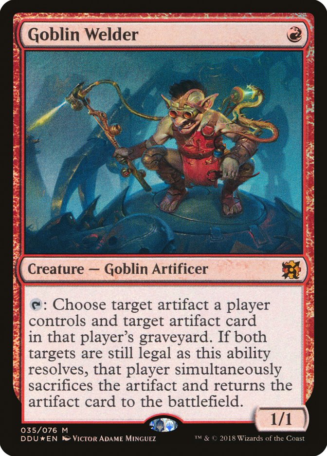 Goblin Welder 35/76 (Duel Decks: Elves vs. Inventors)  - Foil