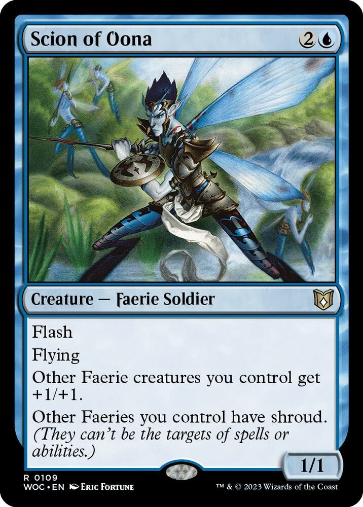 Scion of Oona 109 (Commander: Wilds of Eldraine) 