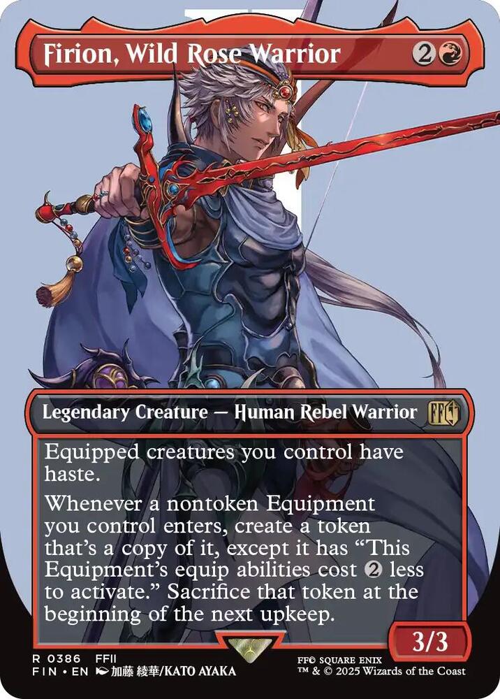 Firion, Wild Rose Warrior 386 (FINAL FANTASY)  - Borderless