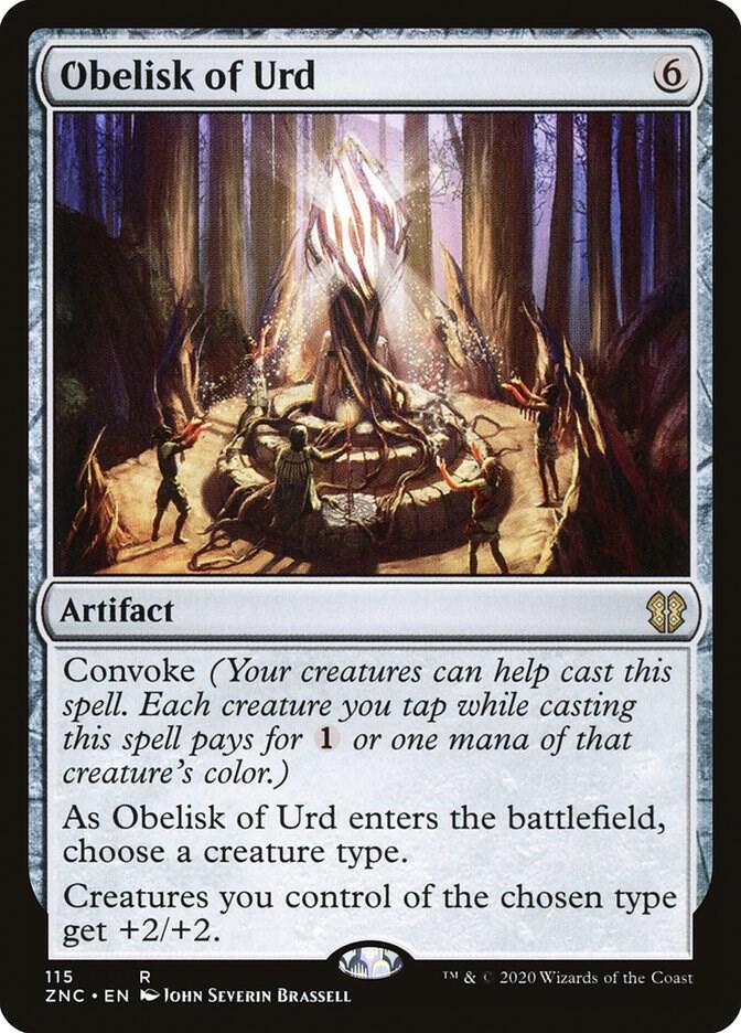 Obelisk of Urd 115/142 (Commander: Zendikar Rising) 