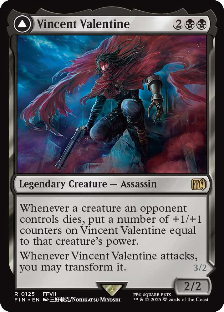 Vincent Valentine // Galian Beast 125 (FINAL FANTASY)  - Foil