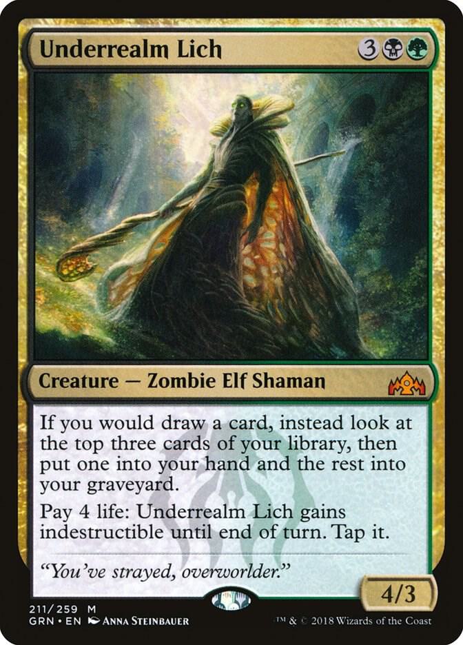 Underrealm Lich 211 (Guilds of Ravnica) 