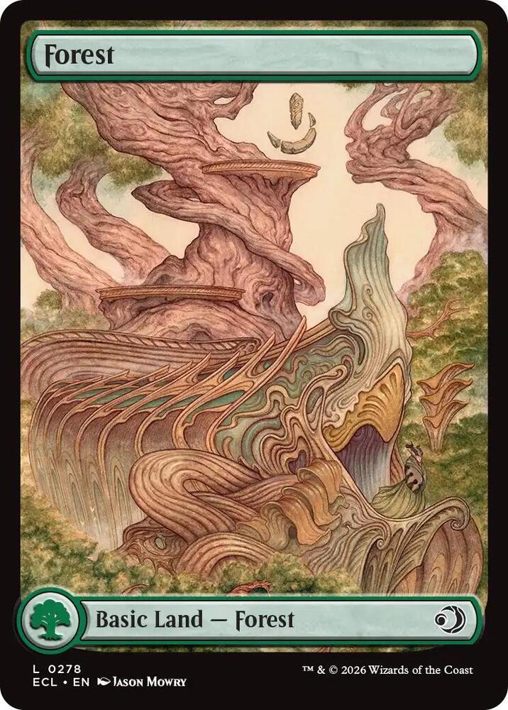 Forest  278 (Lorwyn Eclipsed)  - Full Art